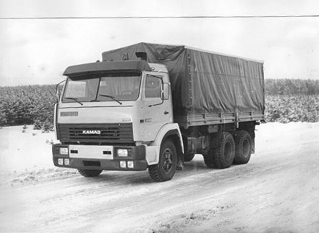 Камаз ссср фото Один из первых проектов модернизации кабины КАМАЗа. 1984 год. А ★ КЛУБ Дзен