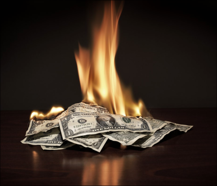 "Горящие" деньги