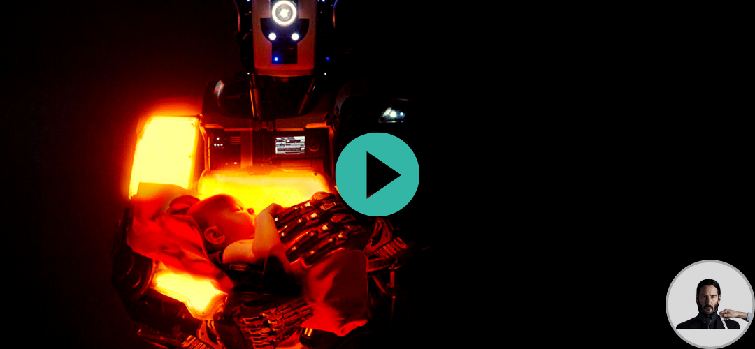 Кадр из фильма "Дитя робота"