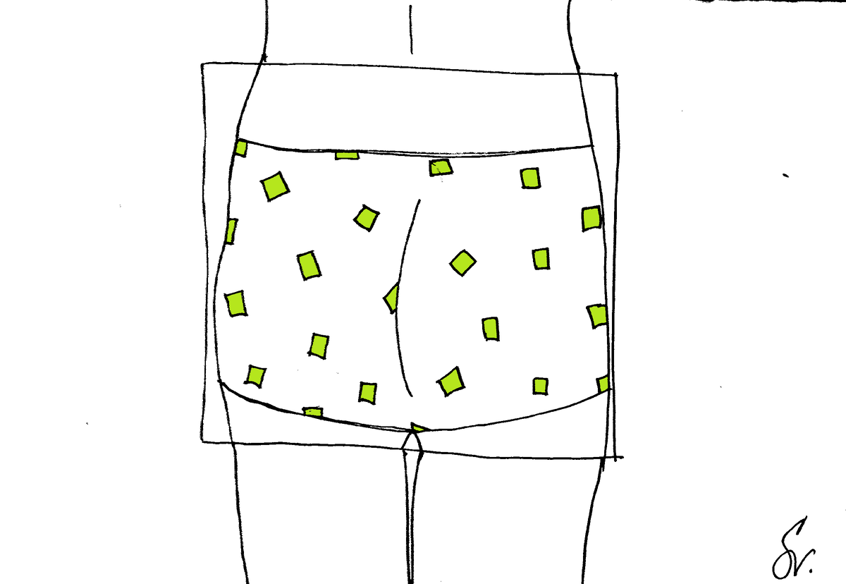 Квадратная попа - практичная женщина