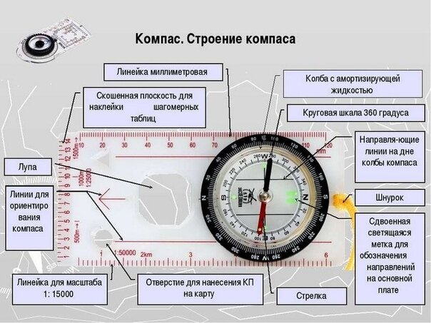 Типичный компас, фото с интернета. 