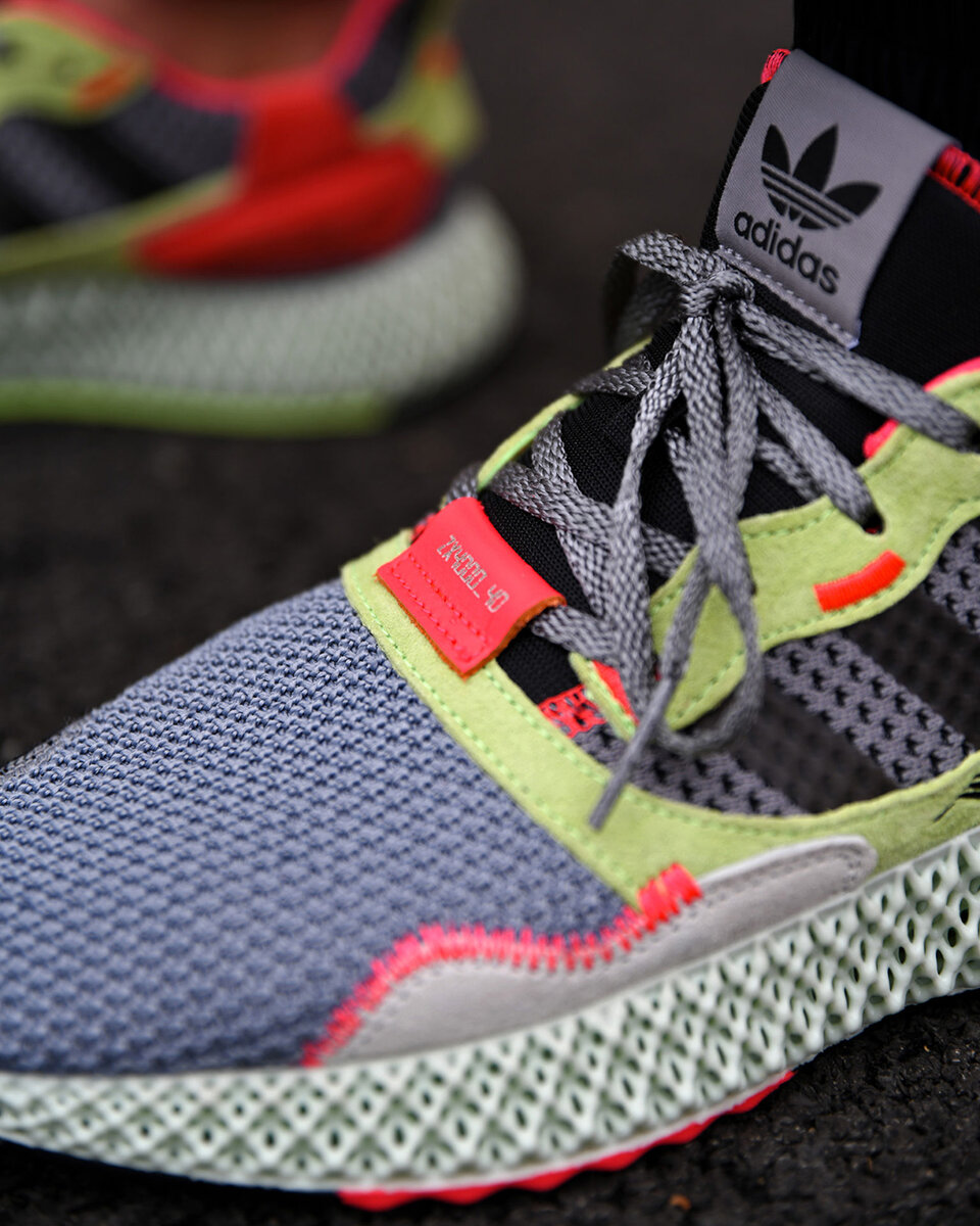 Adidas zx 4000 futurecraft 4d grey best sale