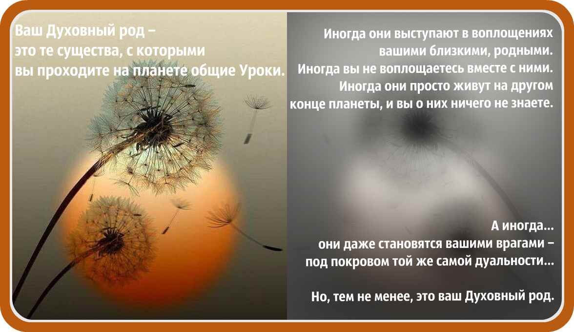 Духовные родственники