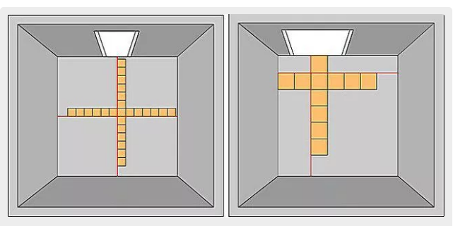 Варианты укладки стартовых рядов
