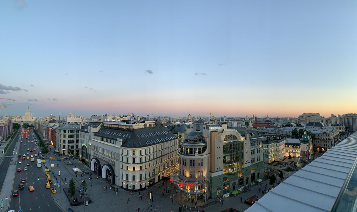 И даже в самом центре можно без проблем передвигаться