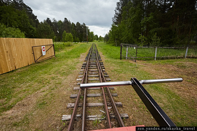 Выезжаем из депо