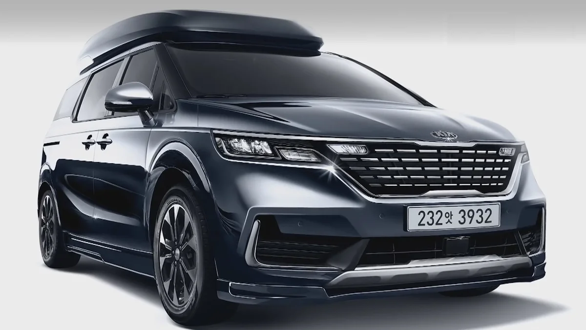 Kia Grand Carnival 2021. Фотография с сервиса Яндекс Картинки