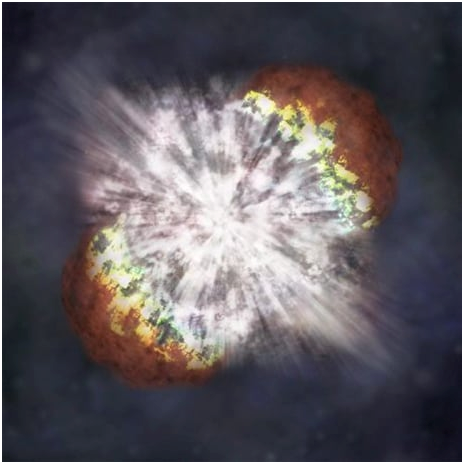 Формирование солнечной системы (источник: NASA)