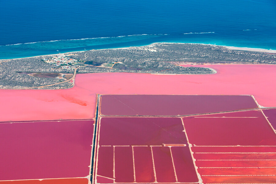 Лагуна Хатт (Hutt Lagoon), Австралия