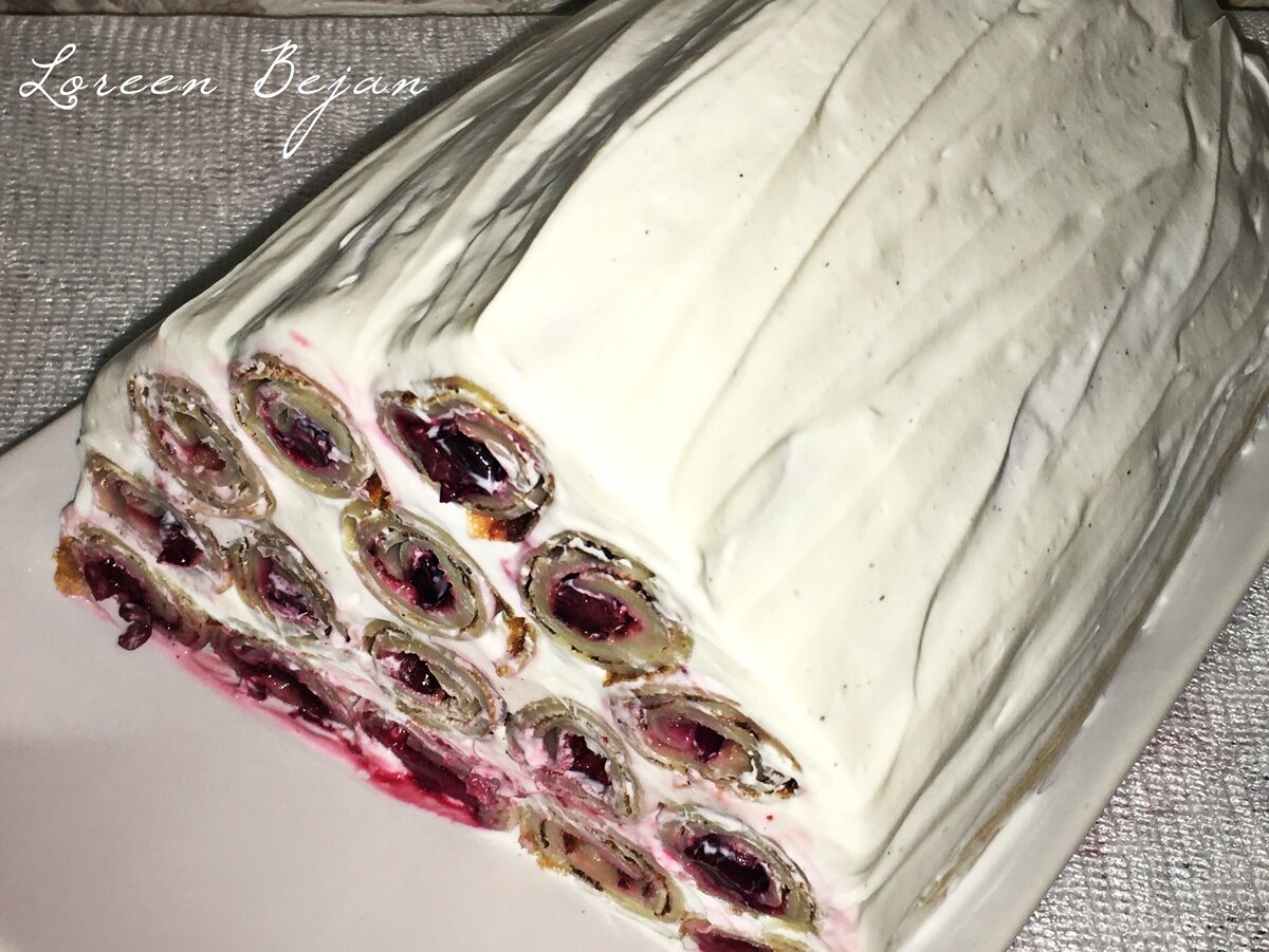 Быстрый в приготовлении и вкусный торт «Изба» из блинов.