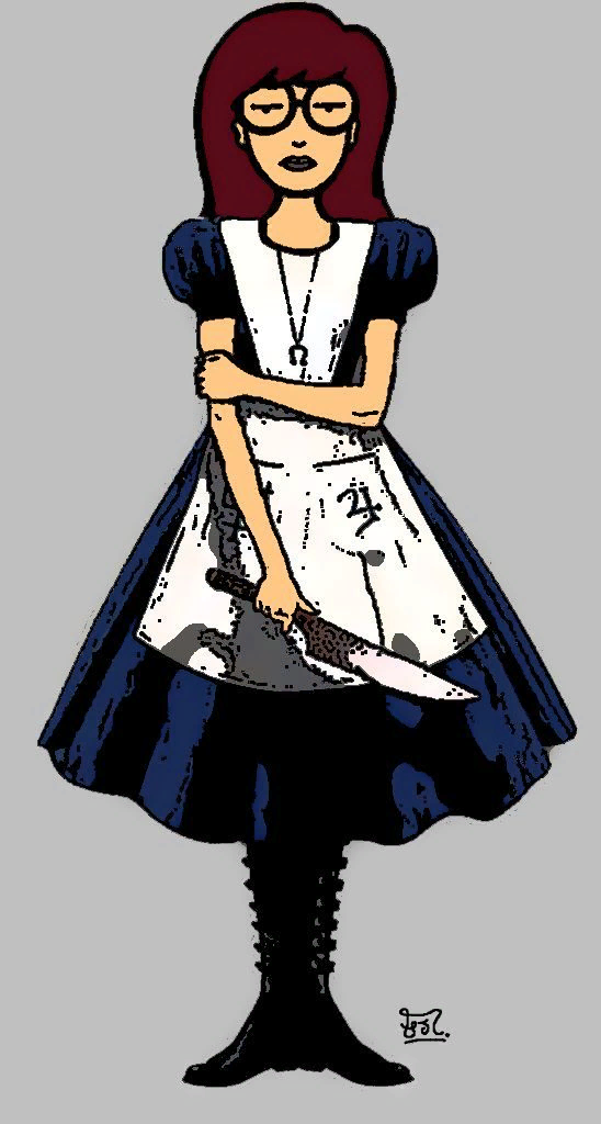 Яндекс.картинки/Hi I'm Daria Todd - "murderer" of idiots from Londale (Привет, я Дарья Тодд, "убийца" идиотов из Лондейла).