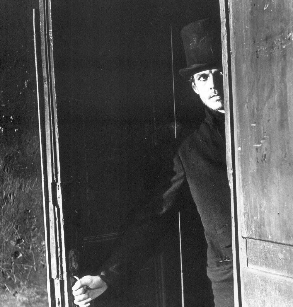 Кадр из фильма "Преступление и наказание" , 1969, режиссёр Лев  Кулиджанов, в роли Раскольникова - Г. Тараторкин