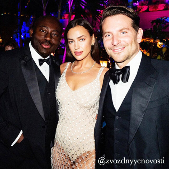 Эдвард Эннинфул, Ирина Шейк и Брэдли Купер