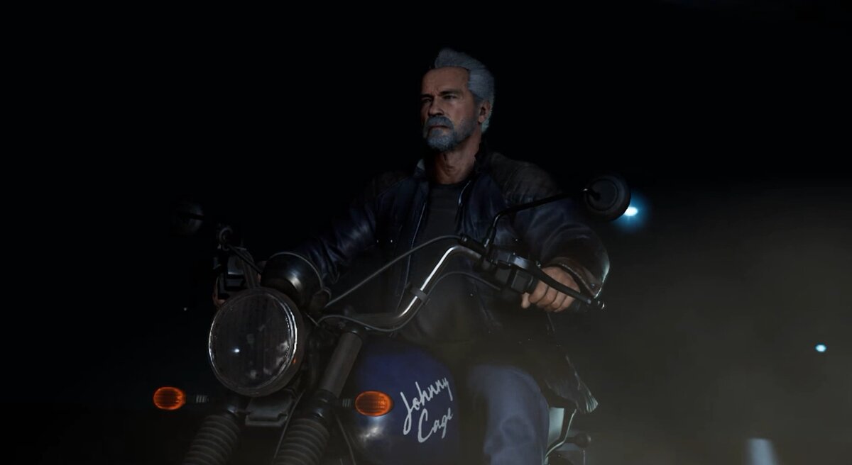 Угнал мотоцикл у Джонни Кейджа