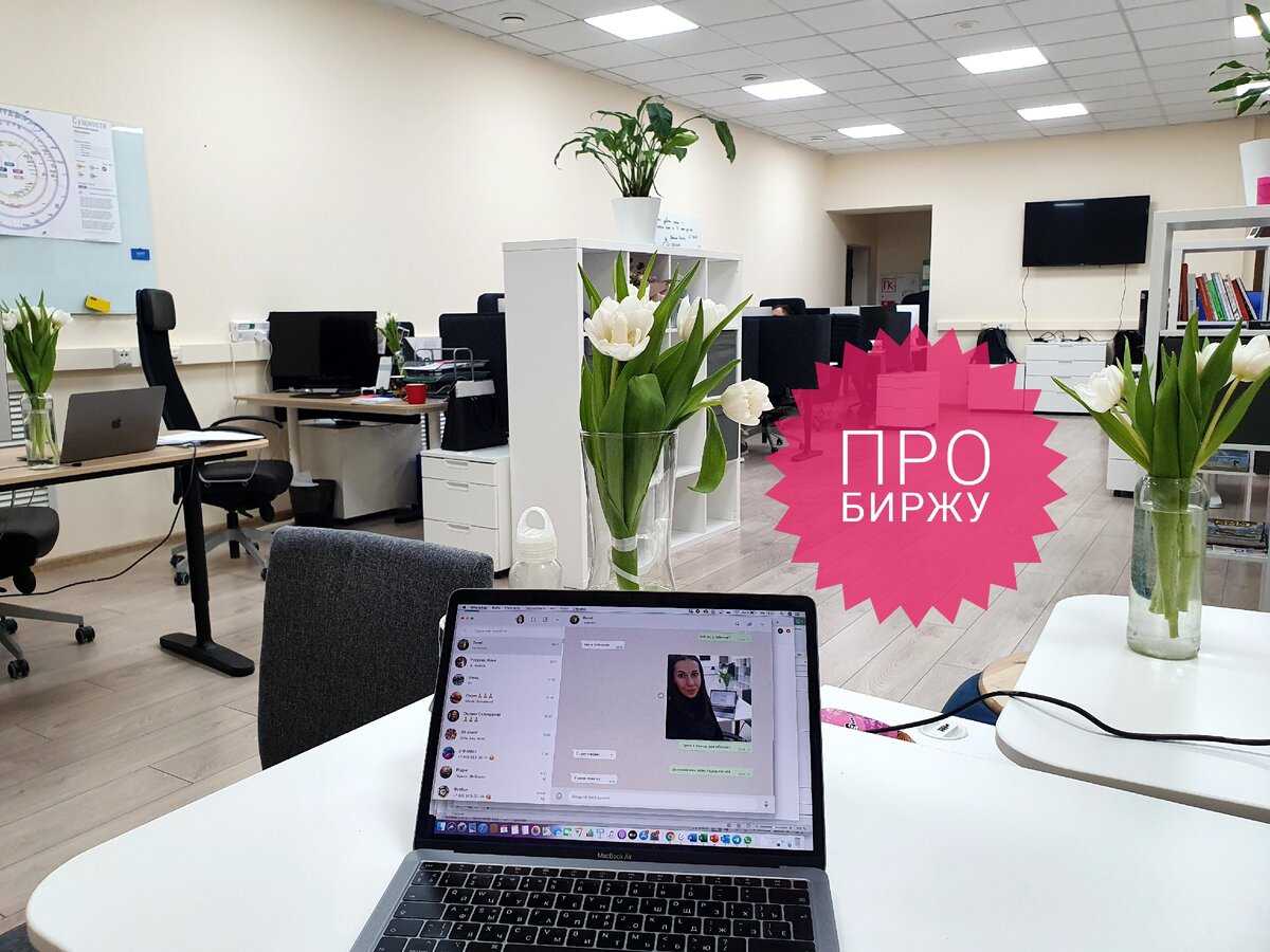 Фото из личного архива: работа в офисе)