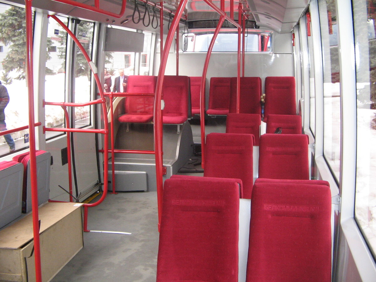 Салон троллейбуса
