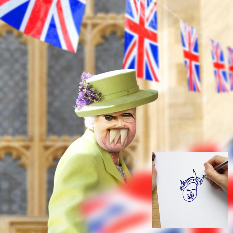 Королева Британии Елизавета 2