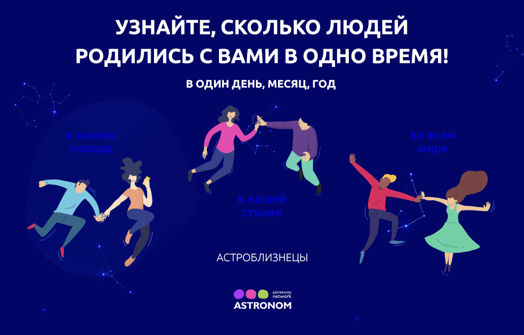 Это АСТРОБЛИЗНЕЦЫ