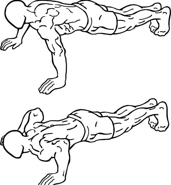 Плодотворная вечерняя тренировка для мужчин за 40. Общеукрепляющий комплекс из 7 упражнений с собственным весом.