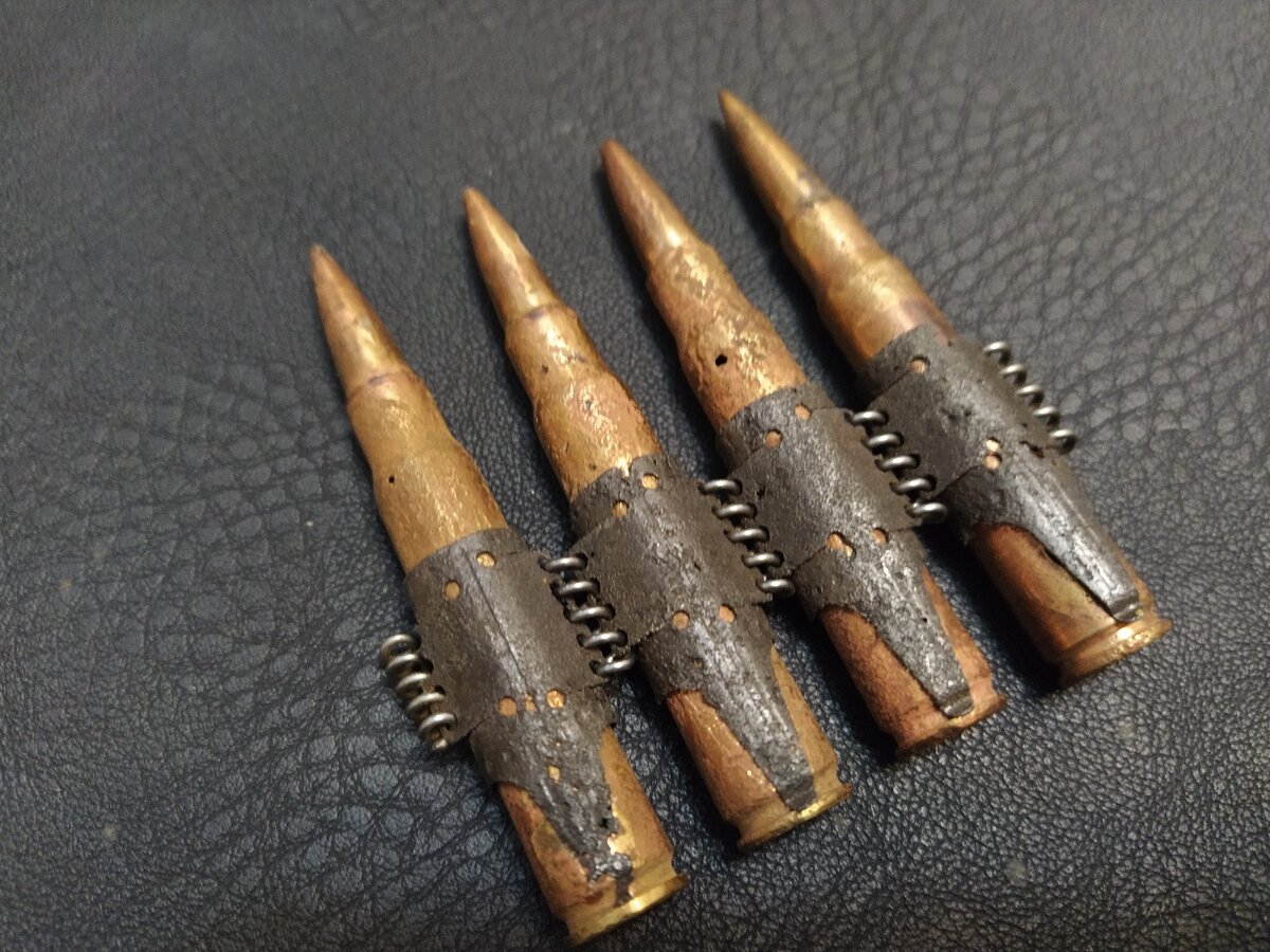 Немецкий патрон к. 7.92 от пулемета Maschingewehr (MG 34, MG 42).