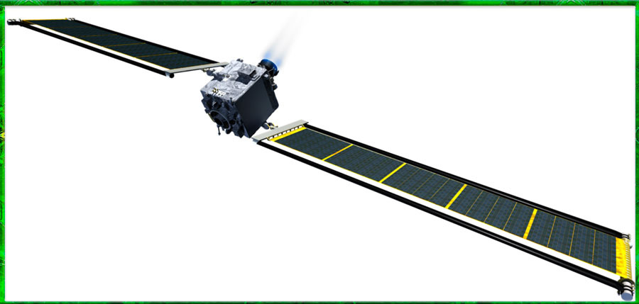 Космический аппарат DART в качестве снаряда для бомбардировки астероида (фото с сайта nasa.gov)
