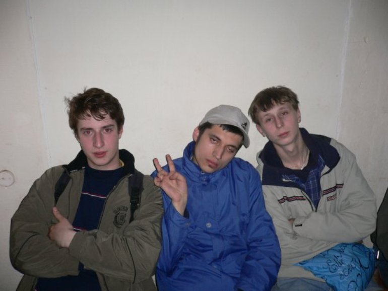 Блев, Техник и Синицын.