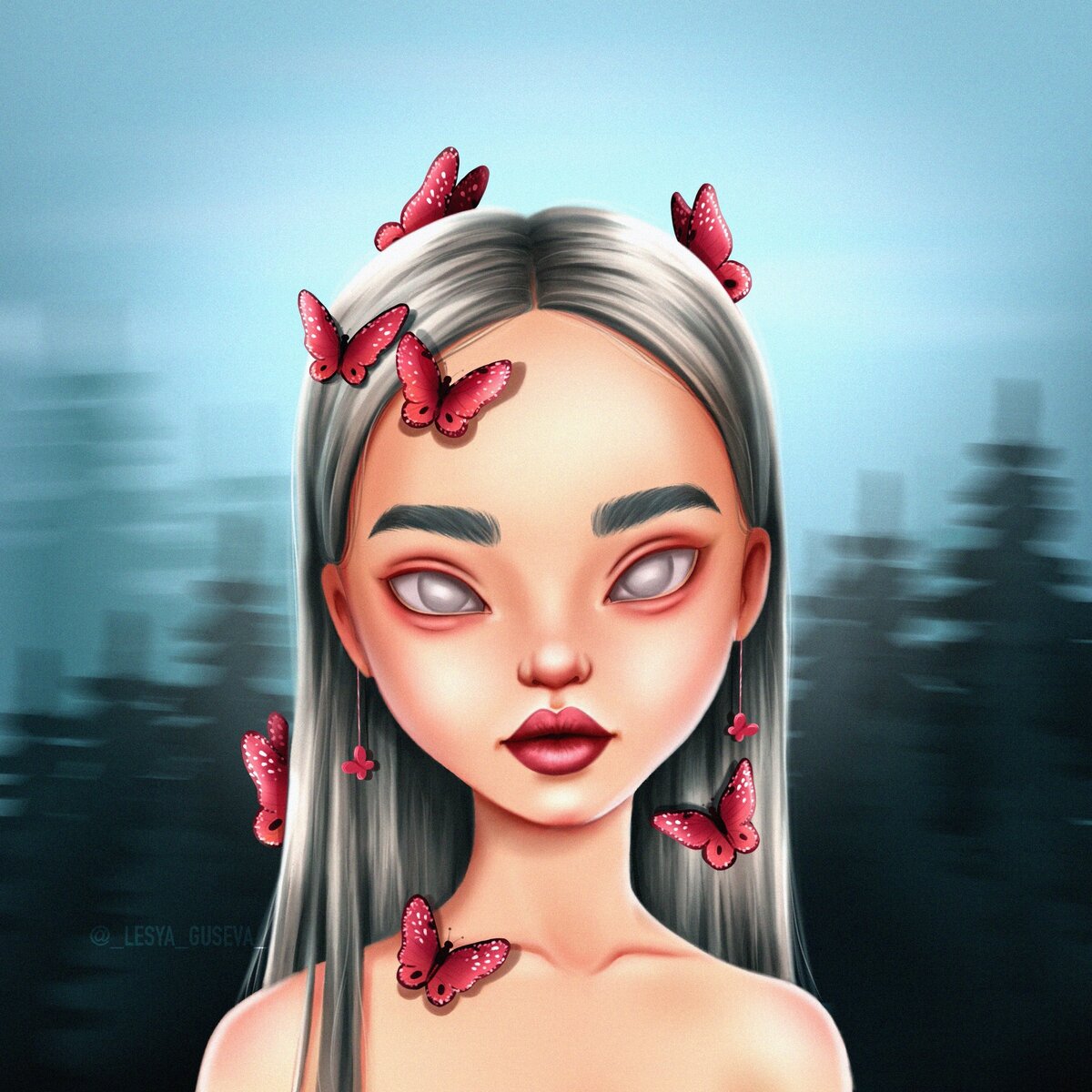 Нарисовано мной для челленджа  #dtiys, от @mysticalbuttonsart