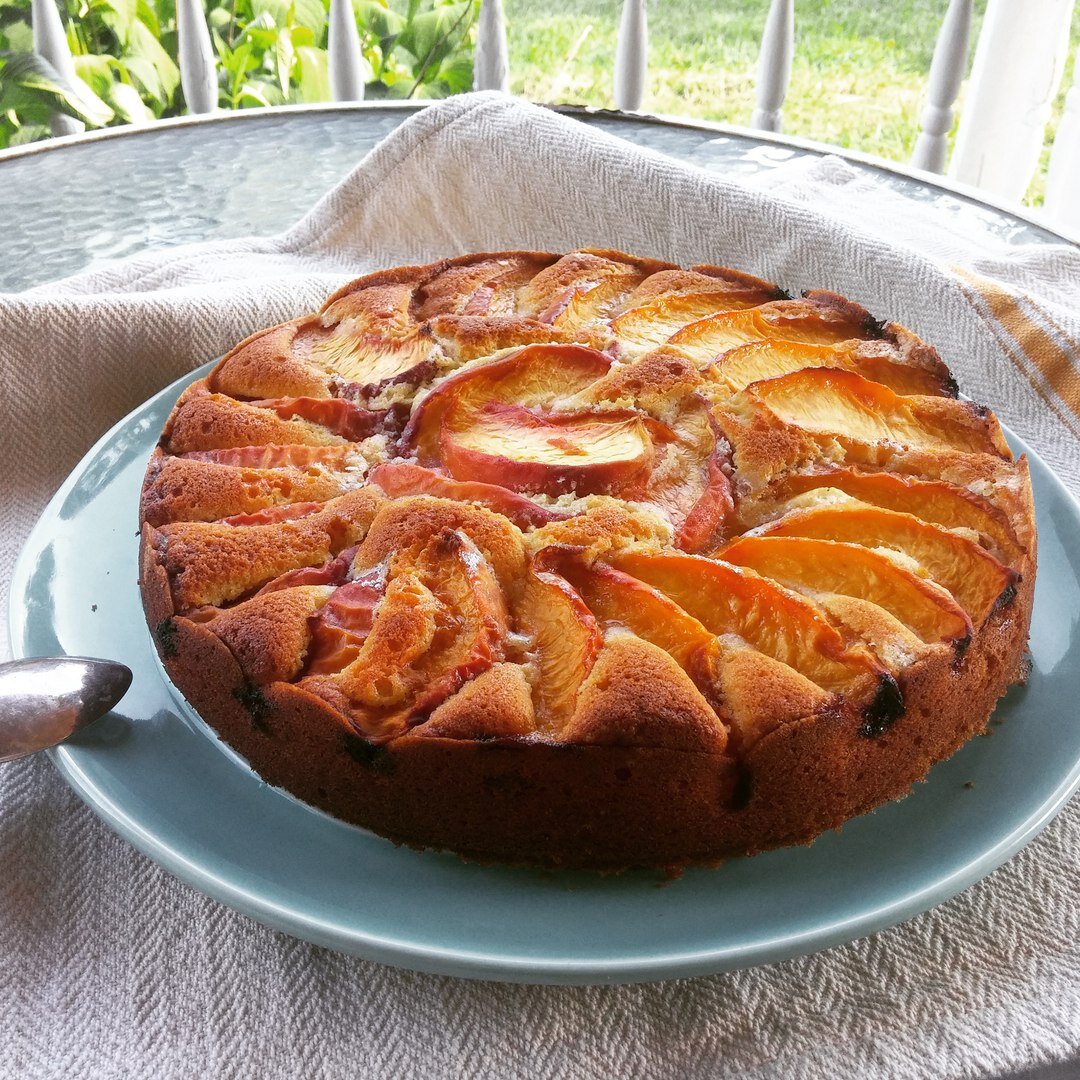 Персиковый пирог