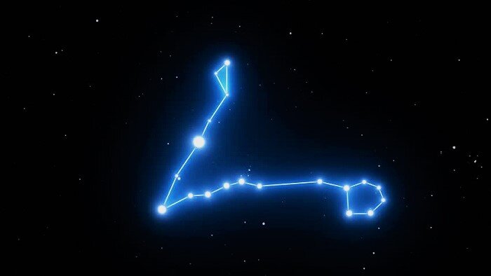 Созвездие знака зодиака Рыбы.