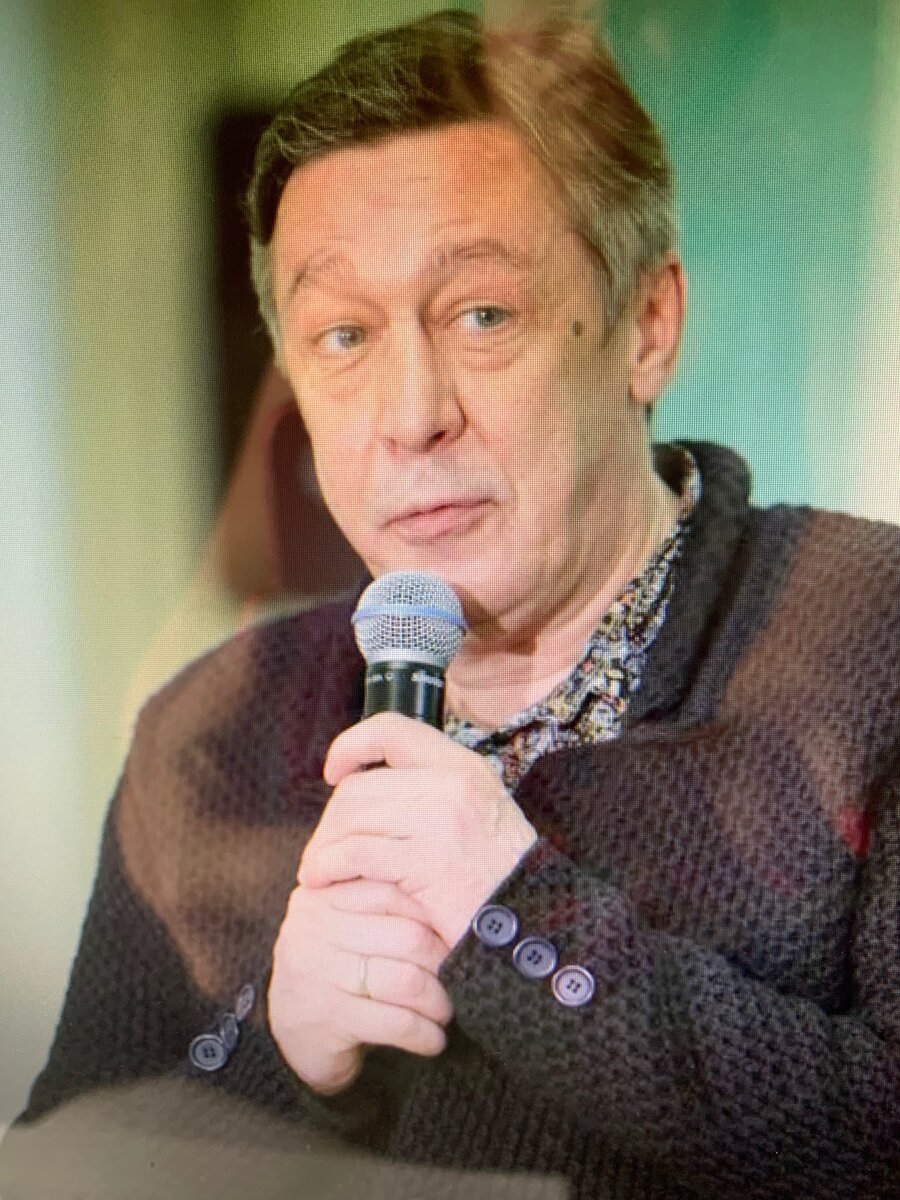 Михаил Ефремов в спектакле Современника «Амстердам»