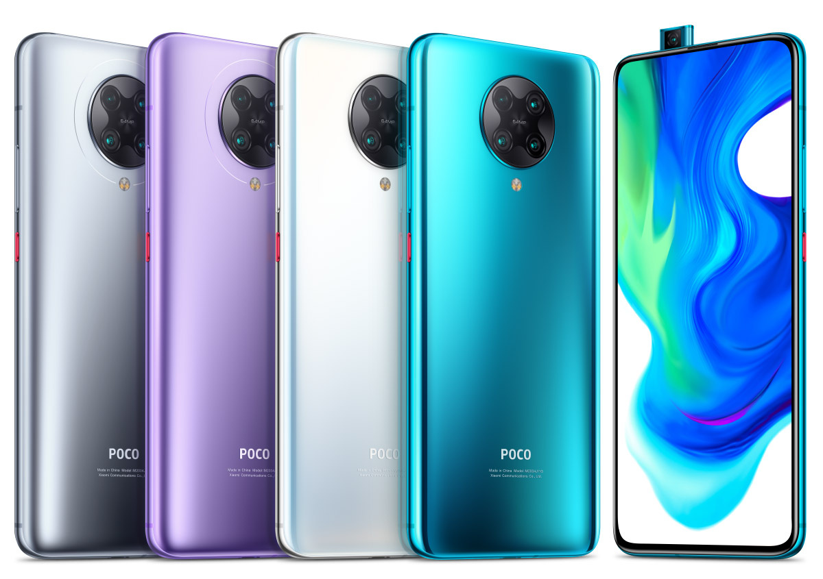 Xiaomi Poco F2 Pro – устройство, в котором элегантность не уступает уровню оснащения, а передовые технические характеристики дополняют эффектный современный дизайн. Смартфон способен удивить полной безрамочностью, при которой 6,67-дюймовый дисплей занимает 92,7% лицевой панели. В Xiaomi Poco F2 Pro используется AMOLED матрица с разрешением 2400х1080 точек при соотношении сторон 20:9. Она поддерживает технологию HDR10+, а цветовой охват достигает 98% пространства NTSC. За превосходную производительность в современных играх и любых ресурсоемких приложениях отвечает 8-ядерный процессор Qualcomm Snapdragon 865, дополненный графическим чипом Adreno 650. Основная камера смартфона состоит из четырех модулей: 64, 13, 5 и 2 МП. Они позволяют вести съемку видео в разрешении 8К. Фронтальная камера на 20 МП спрятана в моторизованном выдвижном механизме. Дополнительно Xiaomi Poco F2 Pro оснащается NFC и имеет поддержку быстрой зарядки с мощностью в 30 Вт. 
