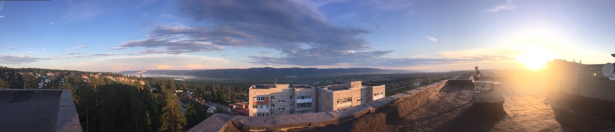 Панорама гор 