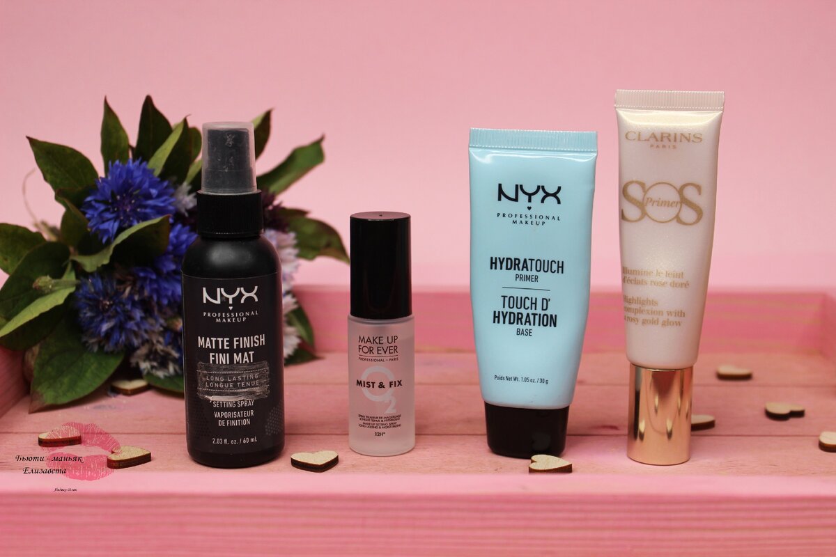 кстати, вместо базы можно использовать фиксирующий спрей, это средство 2в1 