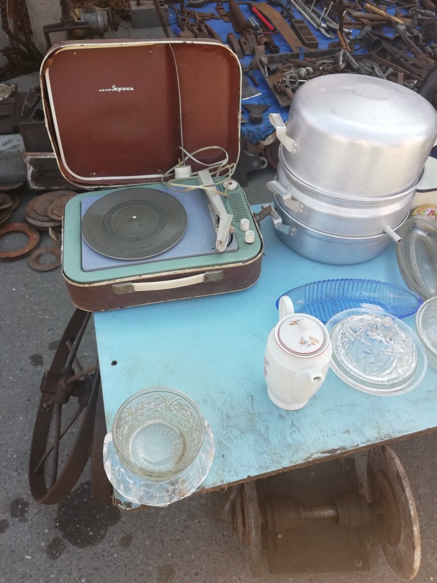 Проигрыватель "Молодёжный", времён СССР.