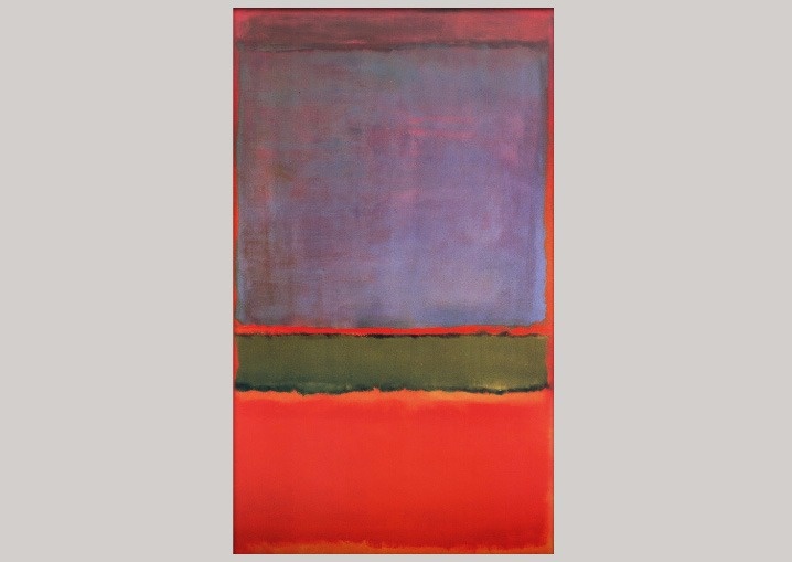 $186 млн. Марк Ротко «№ 6 (Фиолетовое, зелёное и красное)», 1951. 
Цена с учетом инфляции – 186 млн  |  Год продажи – 2014, частные торги 
Марк Ротко – американский художник русского происхождения, пионер абстрактного экспрессионизма. Стиль Ротко характеризуется отсутствием определенных образов и использованием больших холстов с горизонтальными полосами ярких цветов.

В верхней части холста Ротко использует палитру темных оттенков, как символ депрессию, которую испытывали многие художники послевоенного периода. «Фиолетовое, зеленое, красное» попадает в наш топ самых дорогих картин мира, так как в 2014 году российский бизнесмен Дмитрий Рыболовлев купил ее за невероятную сумму в 186 миллионов долларов.

Позднее стало известно, что он начал судебный процесс против продавца этой картины, швейцарского арт-дилера Ива Бувье, в связи с ее завышенной стоимостью. Но пока суд не вынес решения, «№6» Марка Ротко остается в списке «Самые дорогие современные картины».
