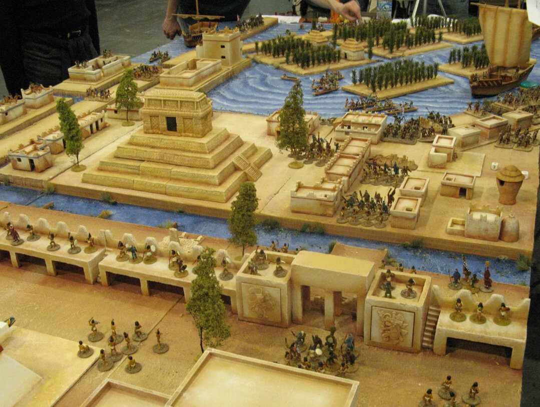 Макет Теночтитлана 