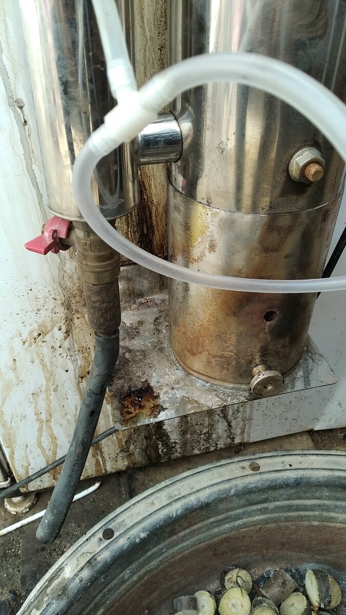 шаровый кран со шлангом и увеличенная камера сгорания