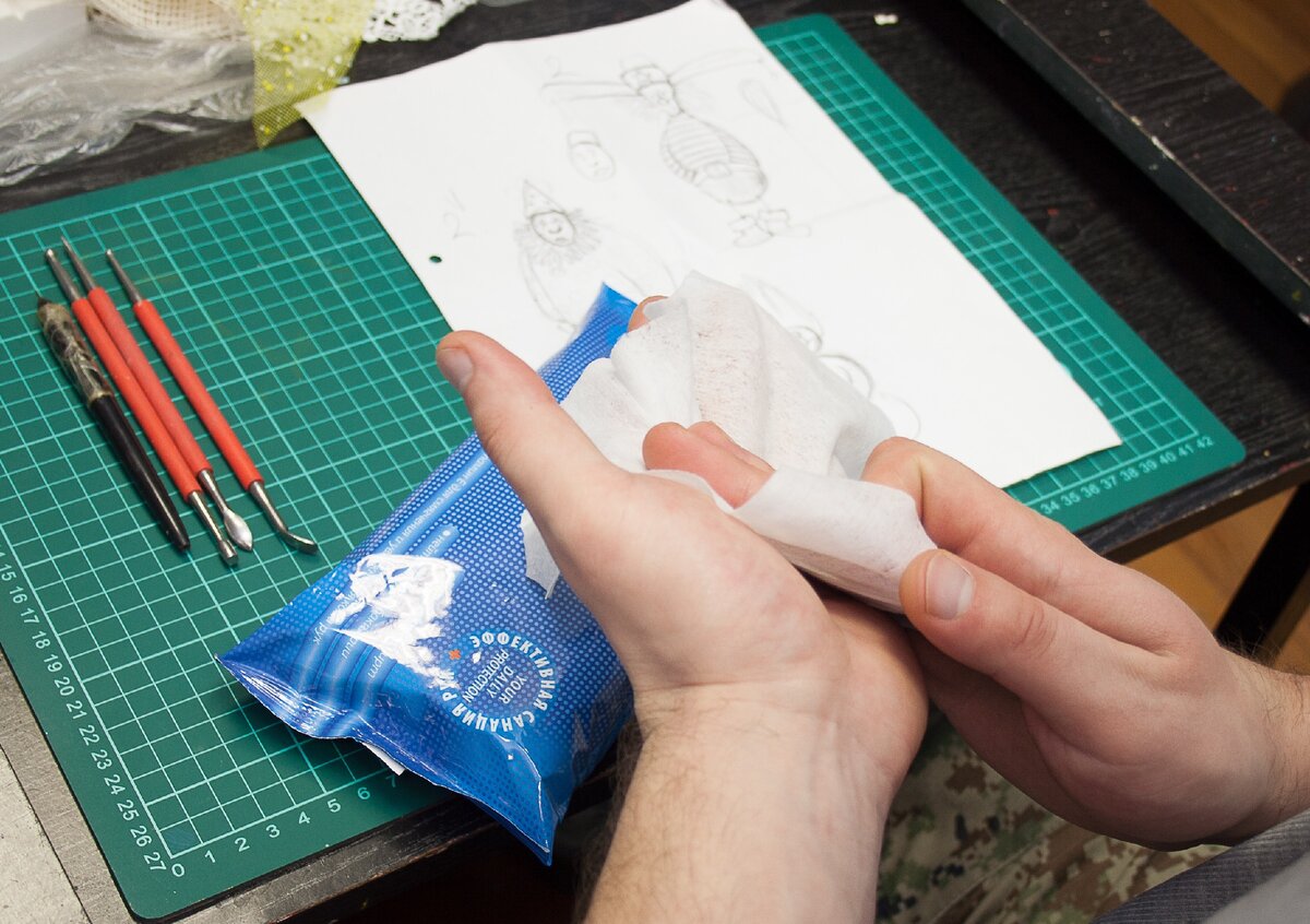 Я научила даже мужа лепить