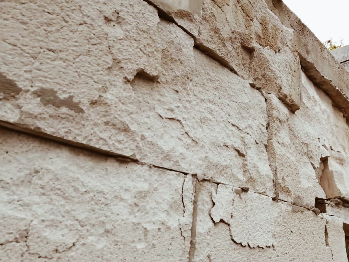 Разрушение газобетонного блока от намокания и последующего замерзания @Для Себя своими руками