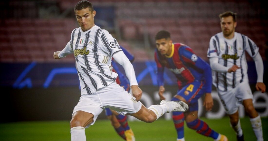 Два гола на счету Криштиану. Похоже, он не собирается стареть.