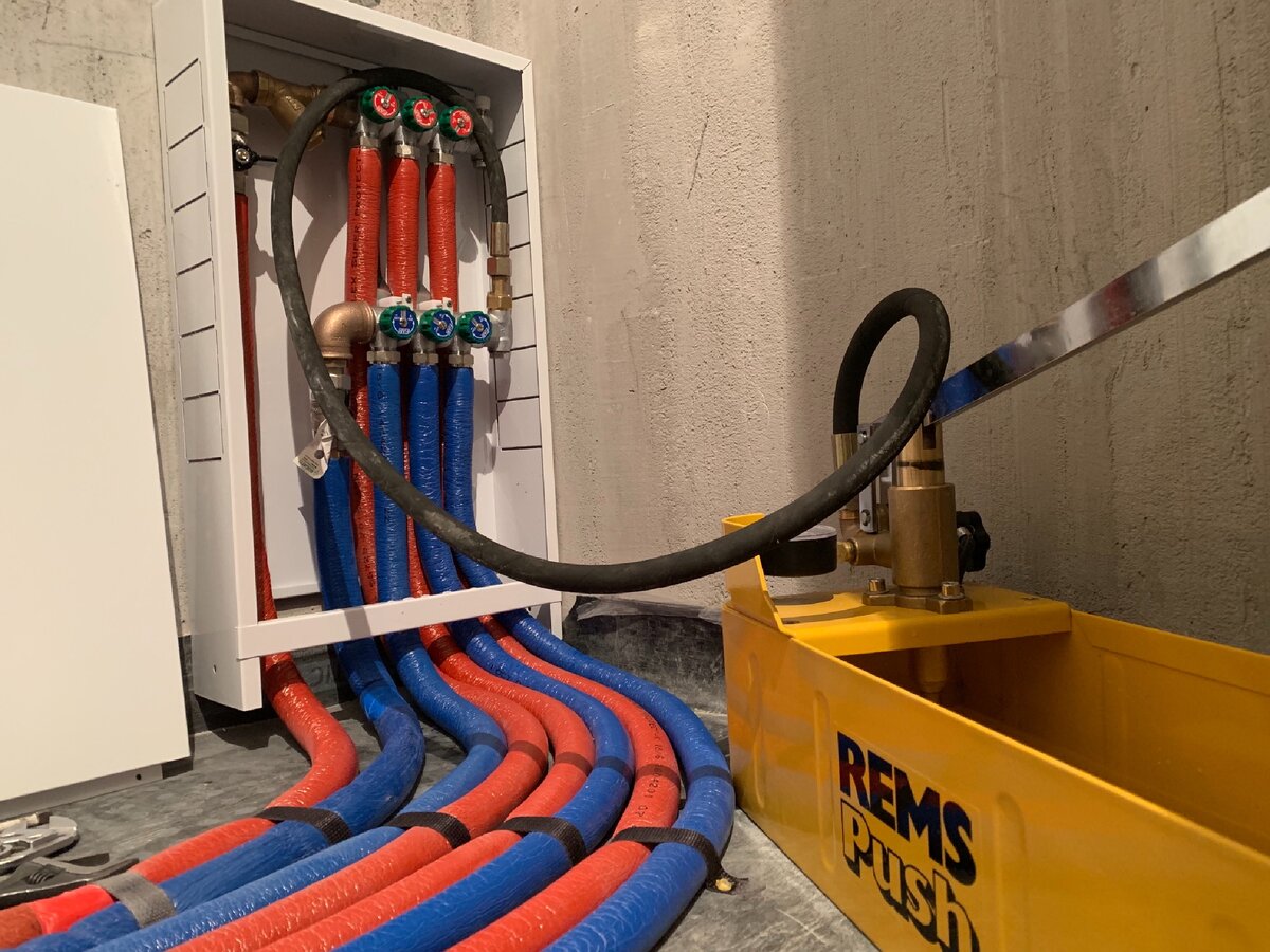 Опрессовка системы отопления 