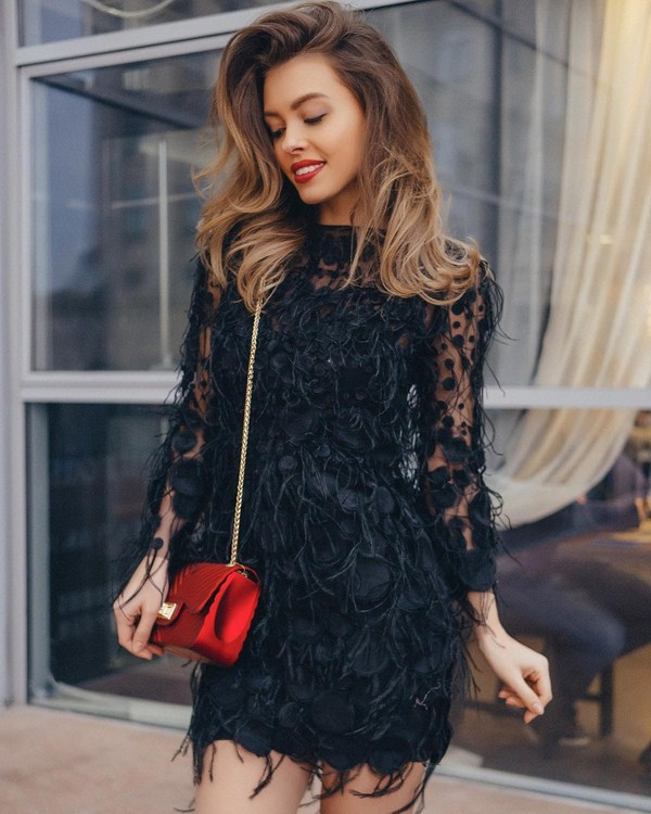 Черное платье. Источник: ledixbeauty.ru