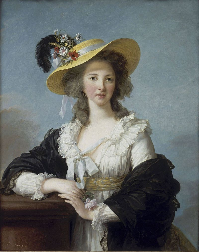 Герцогиня де Полиньяк. Портрет Виже-Лебрён, 1782.