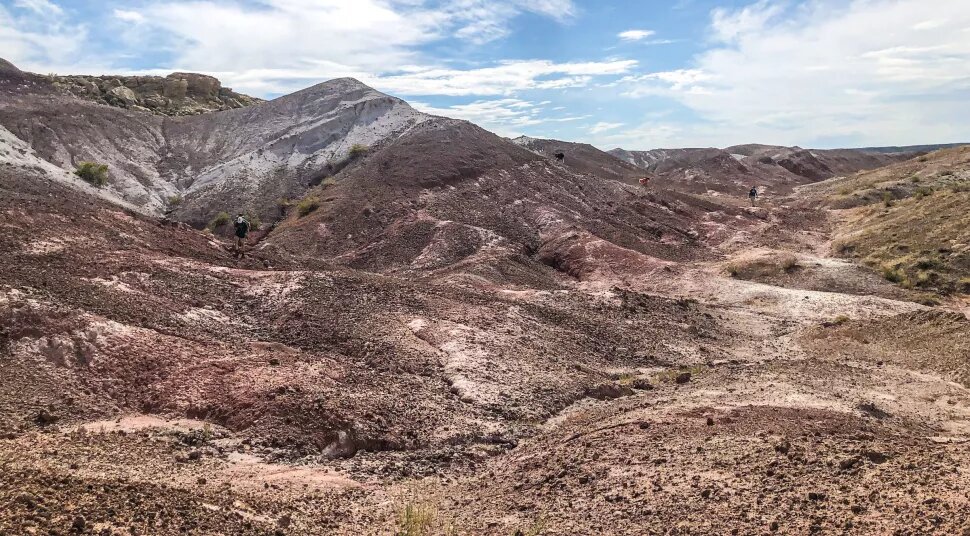 Формация Моррисон в штате Вайоминг. Фото: Josh Malone. 