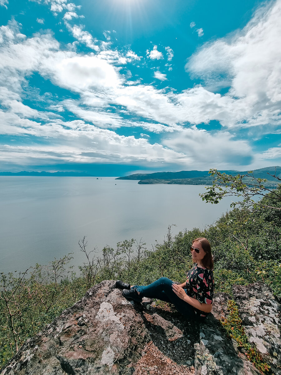 На одной из видовых точек маршрута