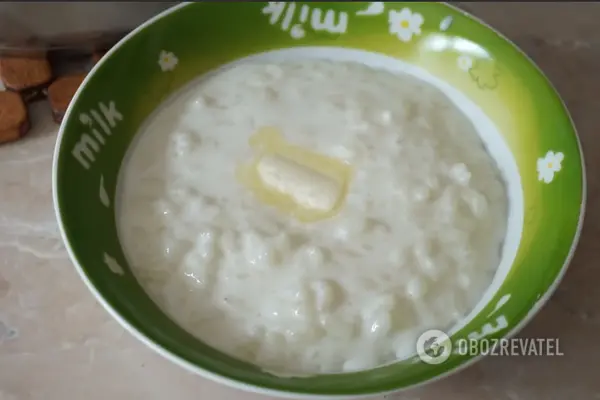 Домашний молочный суп