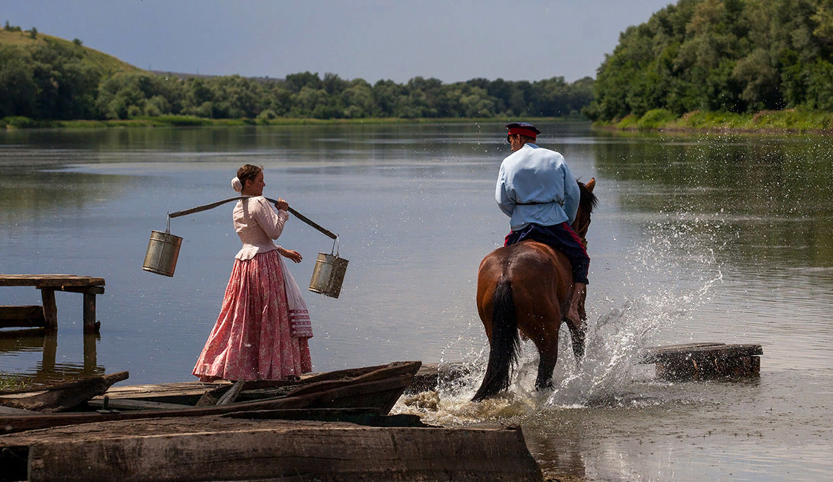 Песня и хожу я по воду. Тихий Дон 2015.