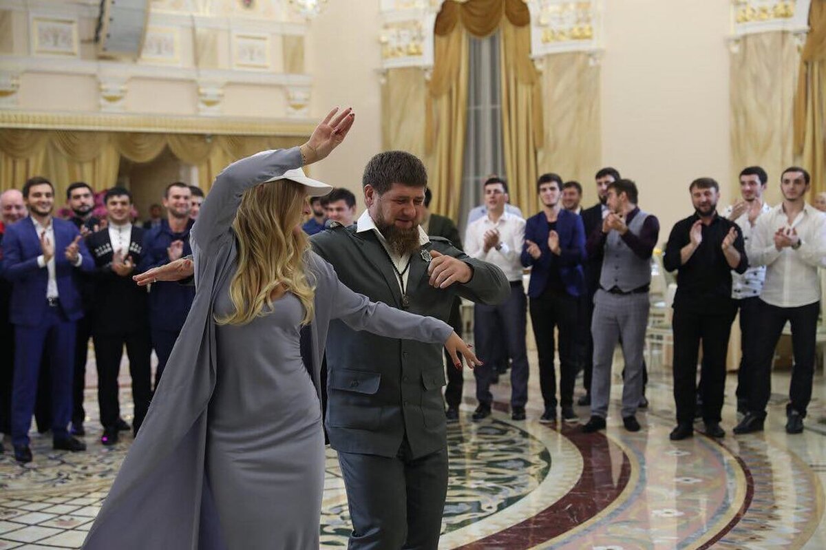 Лиза Пескова и Рамзан Кадыров