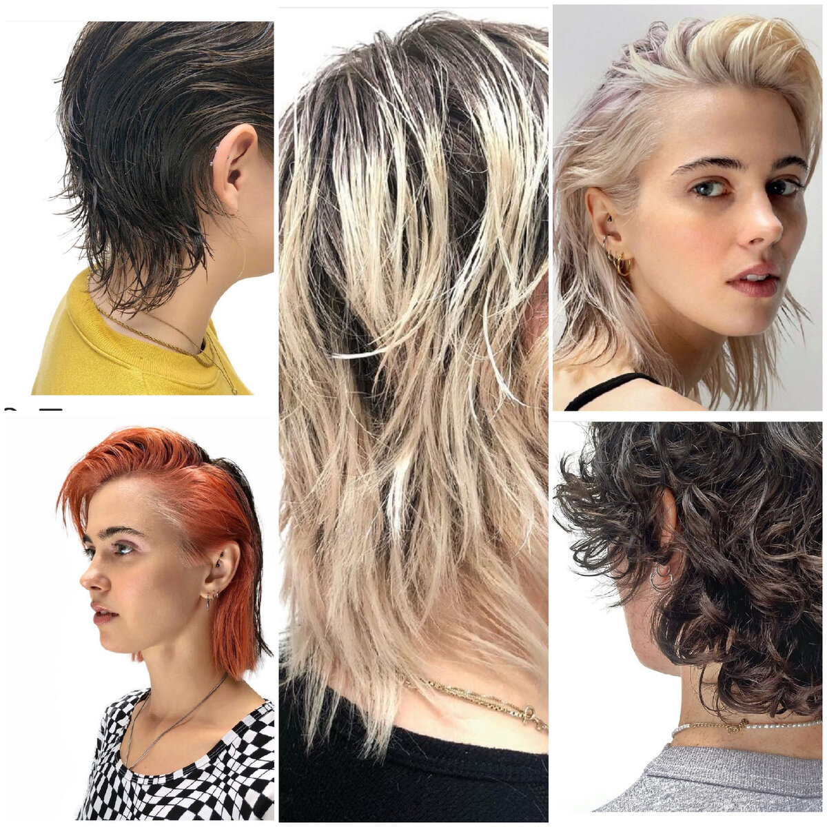 Эффект грязных волос с помощью стайлинговых средств.