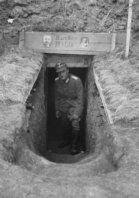 Блиндажи фото военные современные Редкие фотографии немецких военных бункеров История с Андреем Журавлевым Дзен